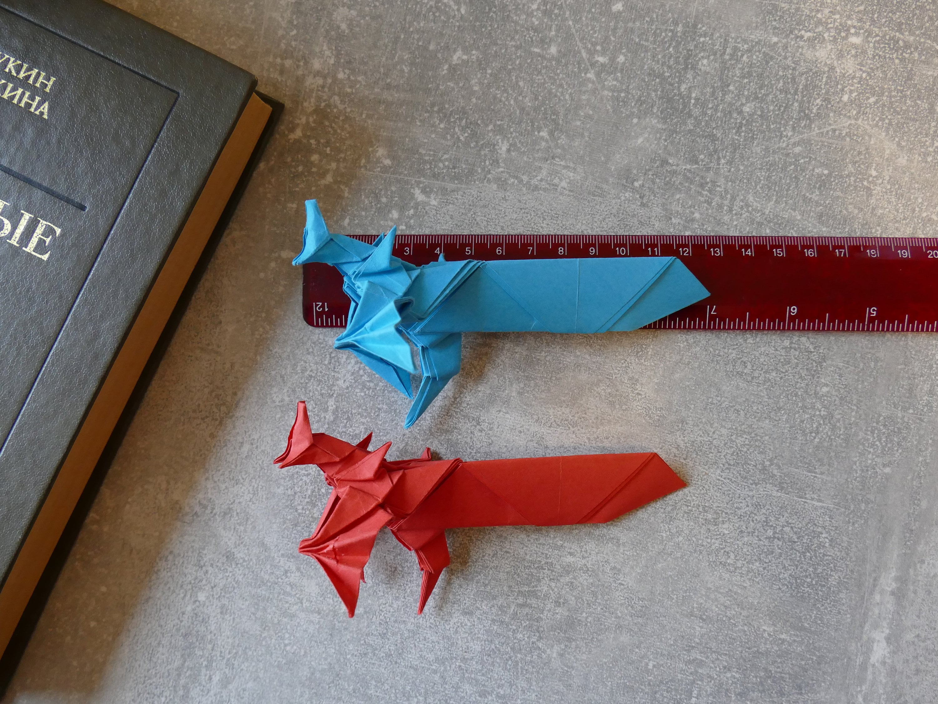 Handmade Bookmark Paper Origami Dragon Best Gift | Etsy