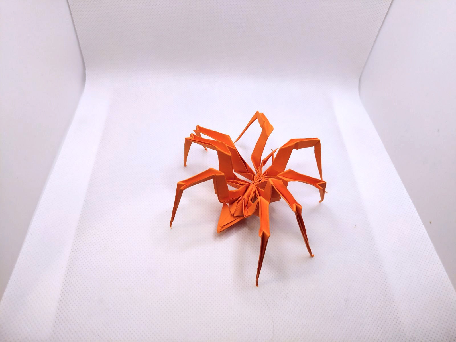Araña origami hecha a mano decoración de origami de papel Etsy