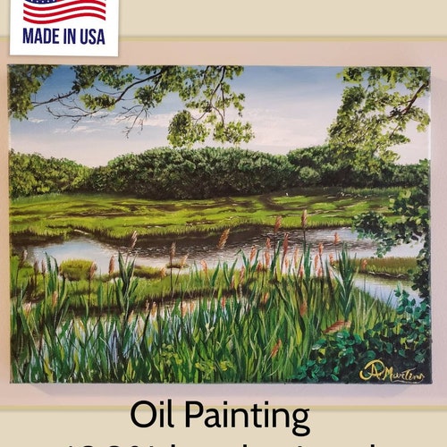 Custom Landscape Portraitoriginal Oil Painting From Etsy