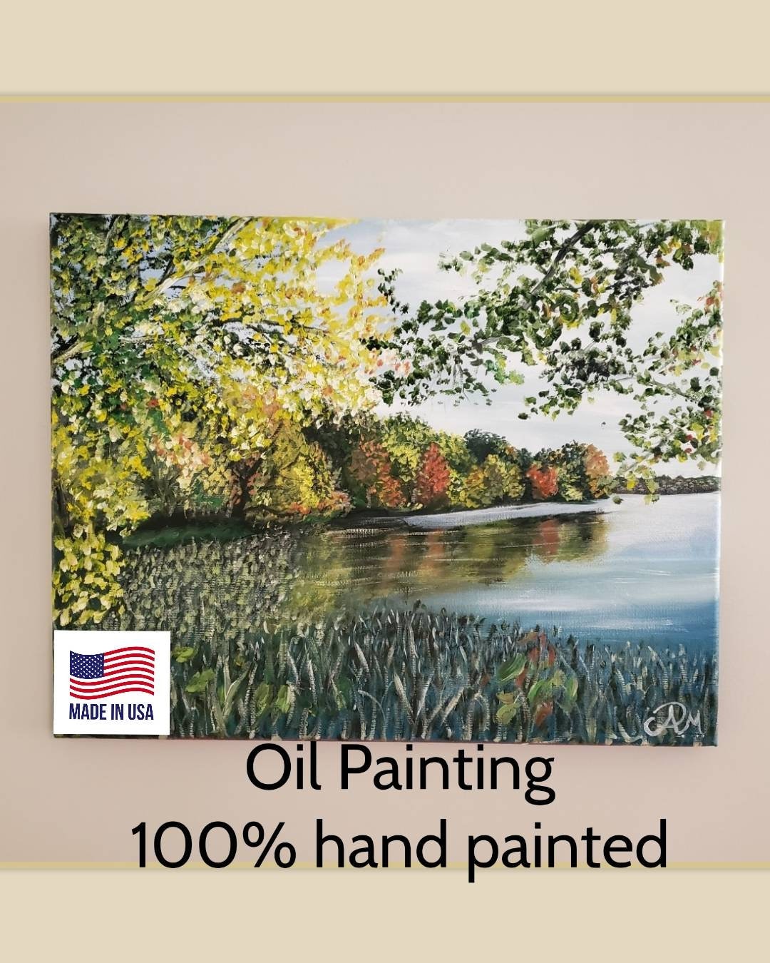 Custom Landscape Oil Painting on Canvas Hand-painted Scenery Art - Etsy