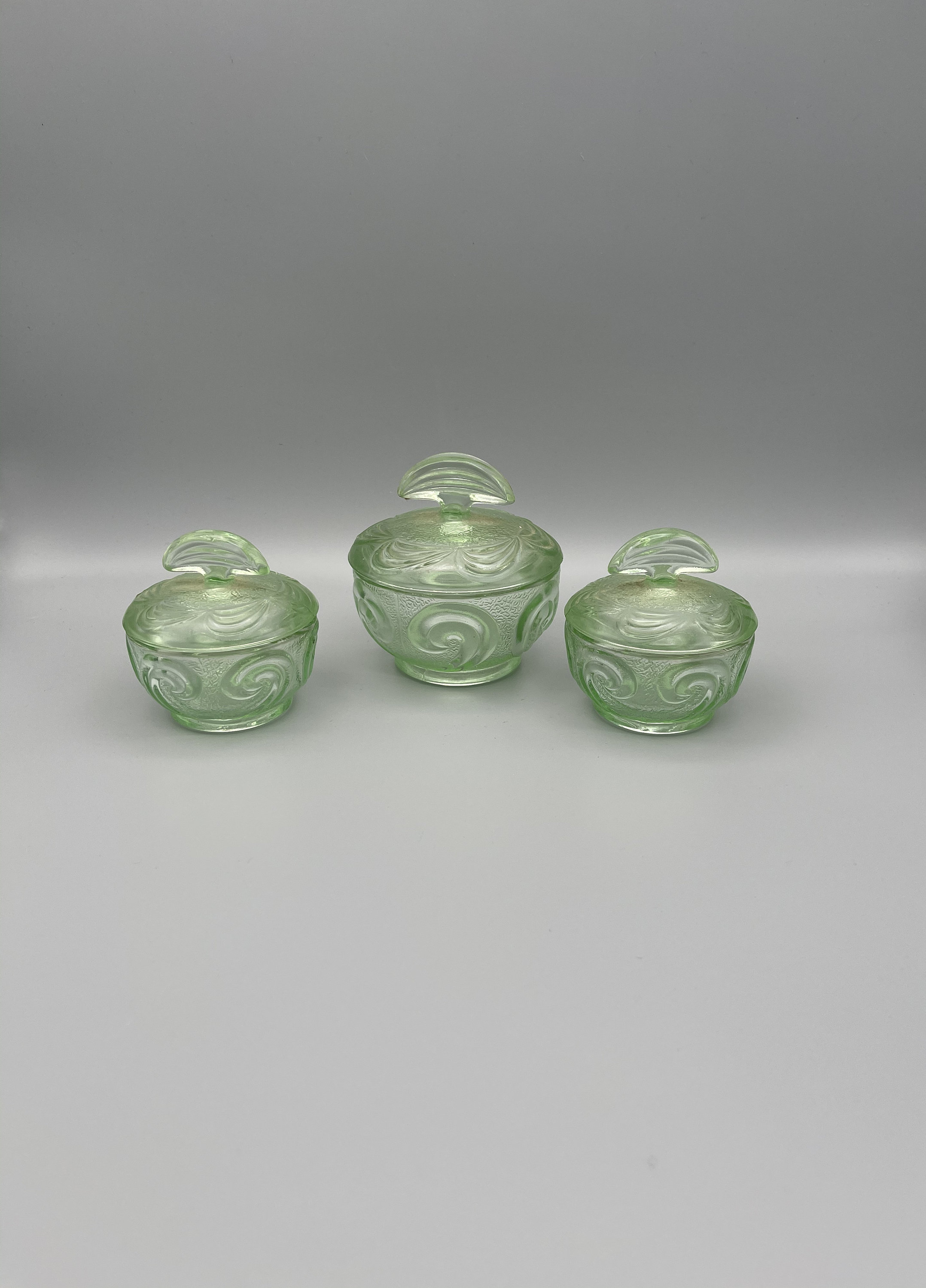 Green Vanity Tray Vanity Unit Vintage Green Vanity Candle Etsy