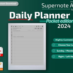 Supernote Ultimate Planner 2024 & 2025: Get Your Planner Template PDF