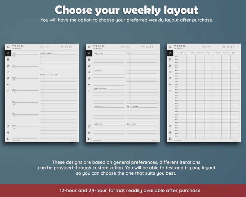 Remarkable 2 Daily Planner Standard Edition 2022 Remarkable Etsy UK