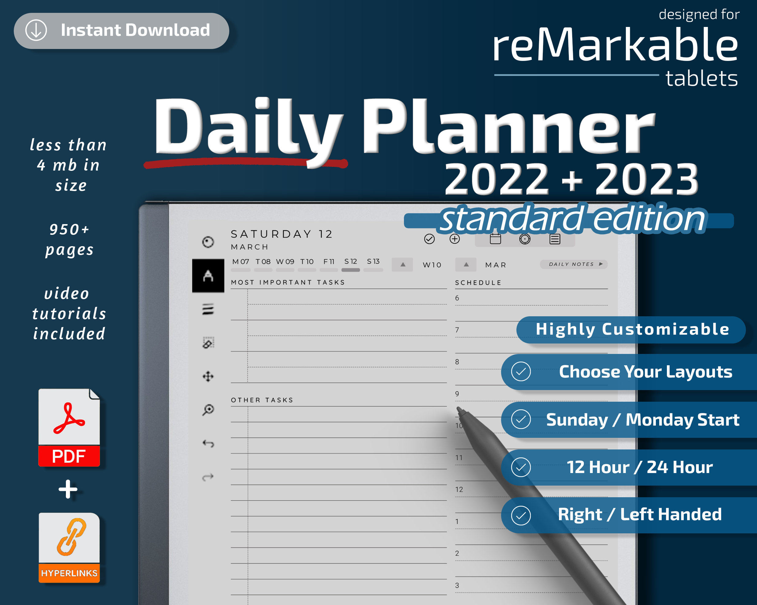 remarkable-2-planner-templates