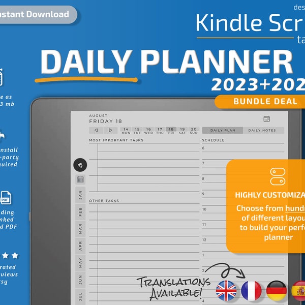2024 Weekly Planner Etsy