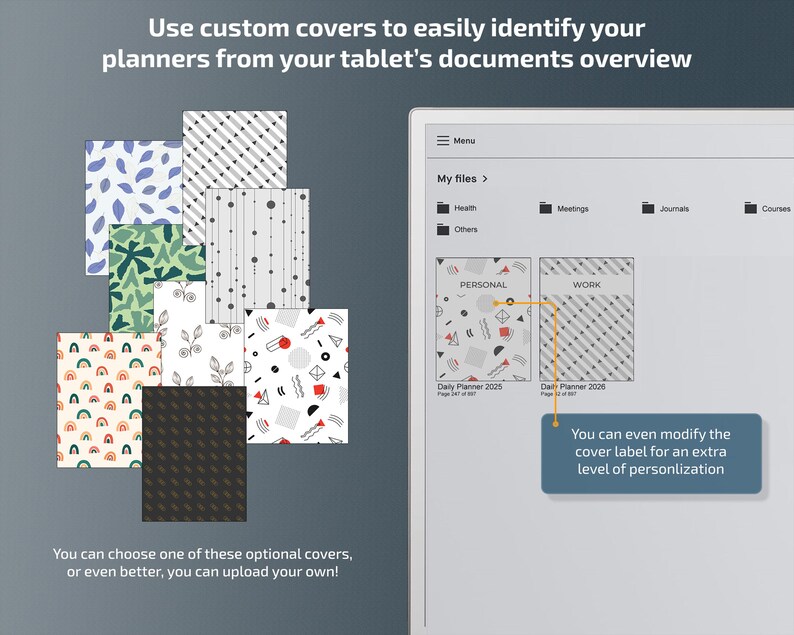 Smart Notebook for Remarkable Paper Pro tablets, eInk templates, hyperlinked PDF, to do list, cornell image 6