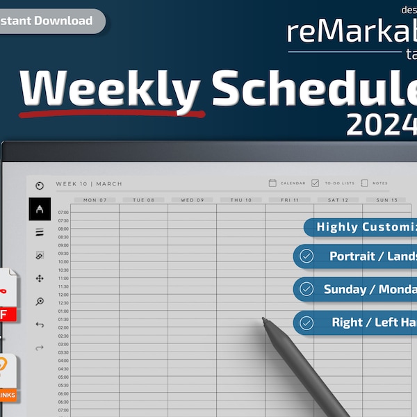 Opmerkelijk 2-weekschema | opmerkelijke 2 sjablonen, 2024, maandkalender, opmerkelijke planner, dagelijkse notities