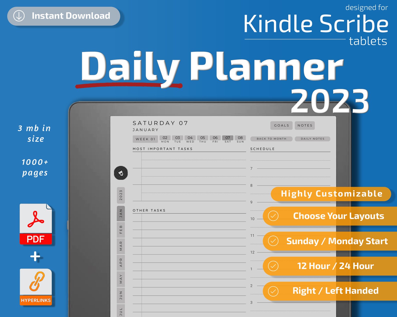 Free Kindle Scribe Templates