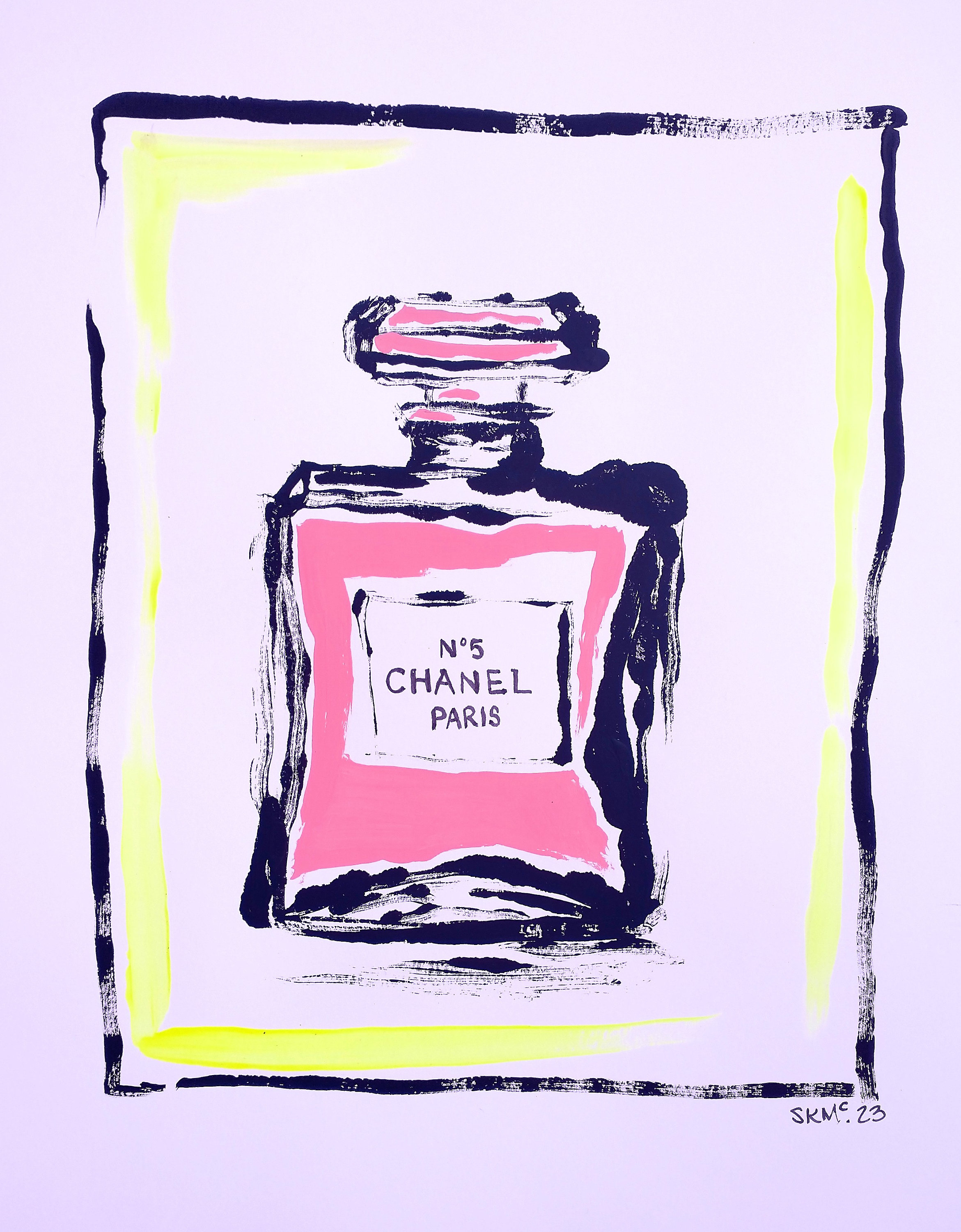 Chanel No. 5 アートプリント Fairchild Paris Chanel | eBay