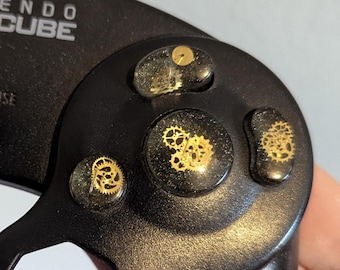 Custom made clockwork Gamecube Resin Buttons
