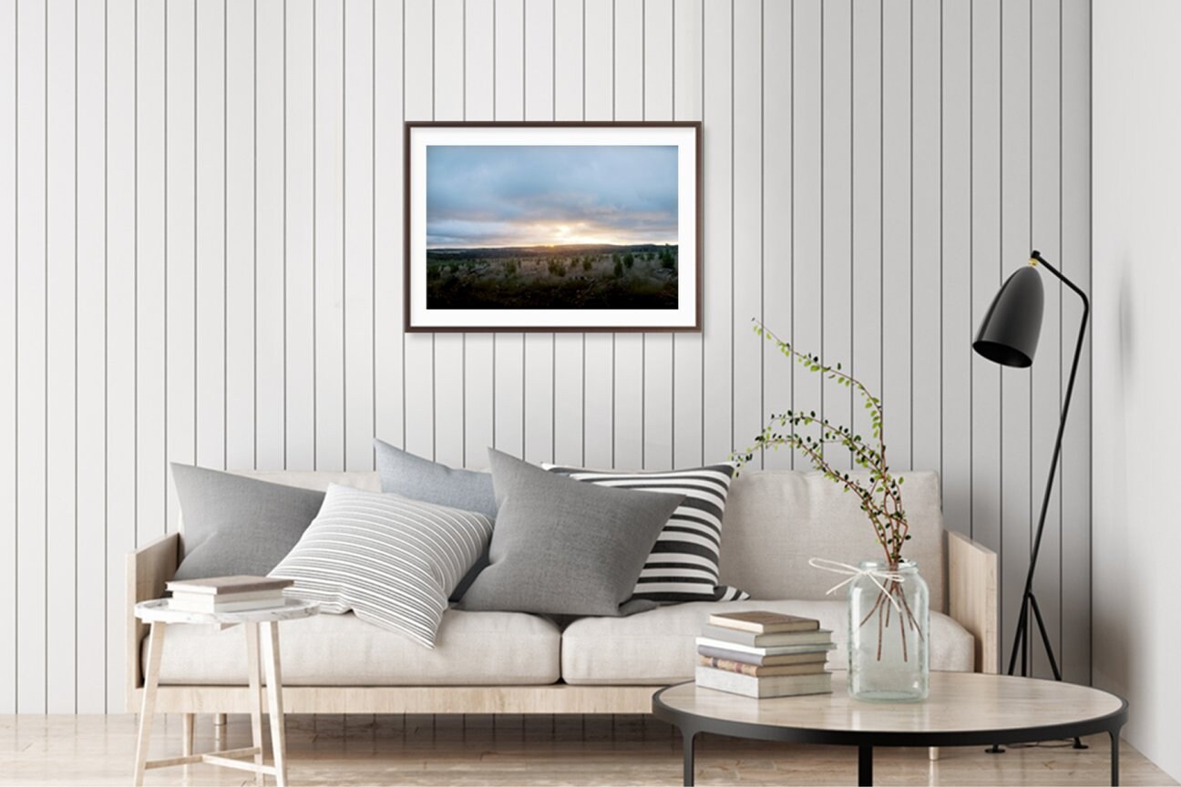 Blue Mountains Wall Art 6.02 Etsy