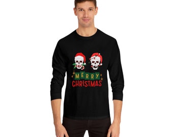 Christmas Skull Long Sleeve shirt