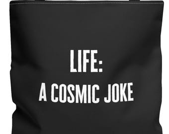 Życie: Kosmiczny żart, nihilizm, czarny humor.