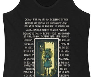 Goldilocks fairytale Racerback Tank