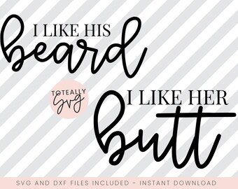 Like His Beard Svg Etsy