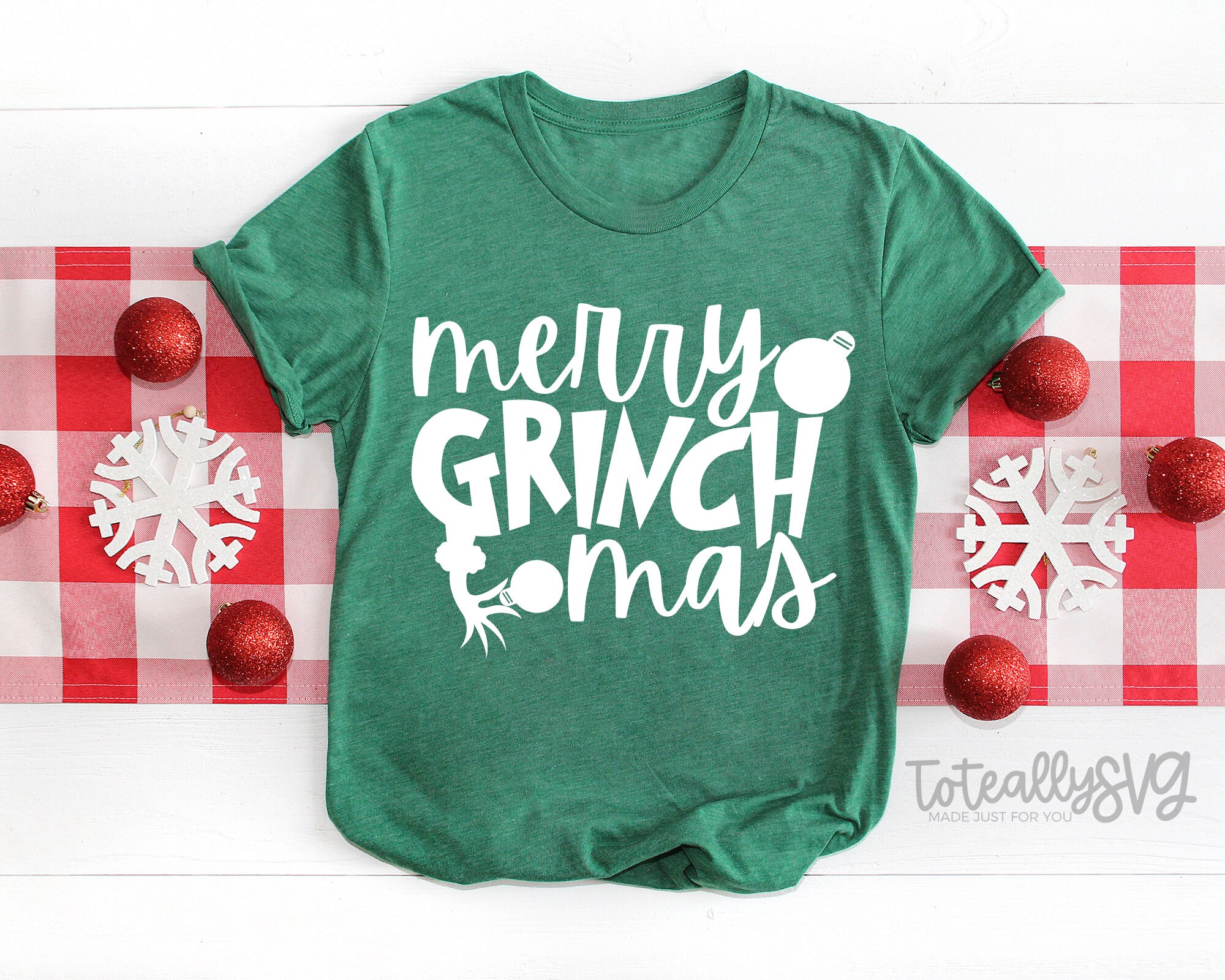 Merry Grinchmas Svg File Christmas Svg File Cut File For Silhouette