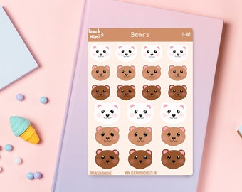 Bears Sticker Sheet