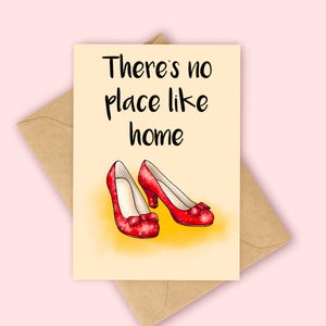 There's No Place Like Home New Home Card | New Home Card | New Home | House Warming image 1