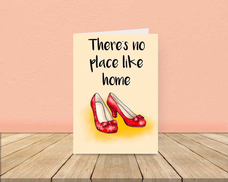 There's No Place Like Home New Home Card | New Home Card | New Home | House Warming image 2