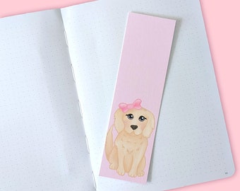 Golden Retriever Bookmark