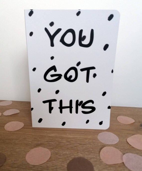 Encouragement Card, Congratulations, New Job, Starting Uni