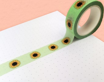 Sunflower Washi Tape