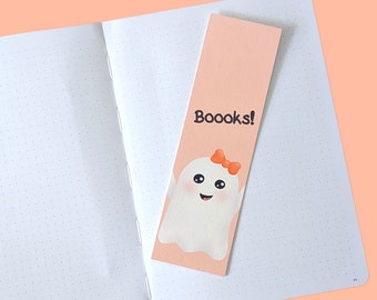 Boooooks Ghost bookmark