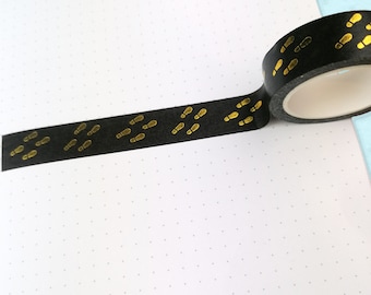 Footprints Washi Tape