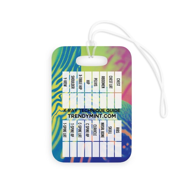 Technique Chart Radiology Etsy