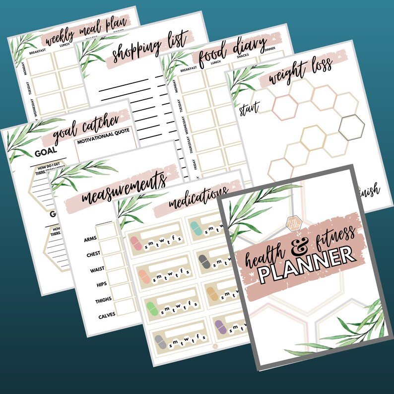 Bariatric Surgery Plan Gastric Sleeve Journal Fitness Etsy