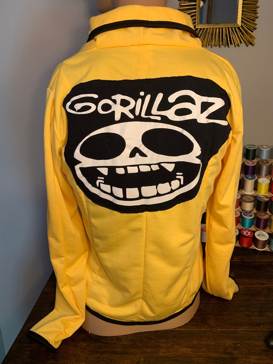 Yellow Gorillaz Swanky Jacket Etsy