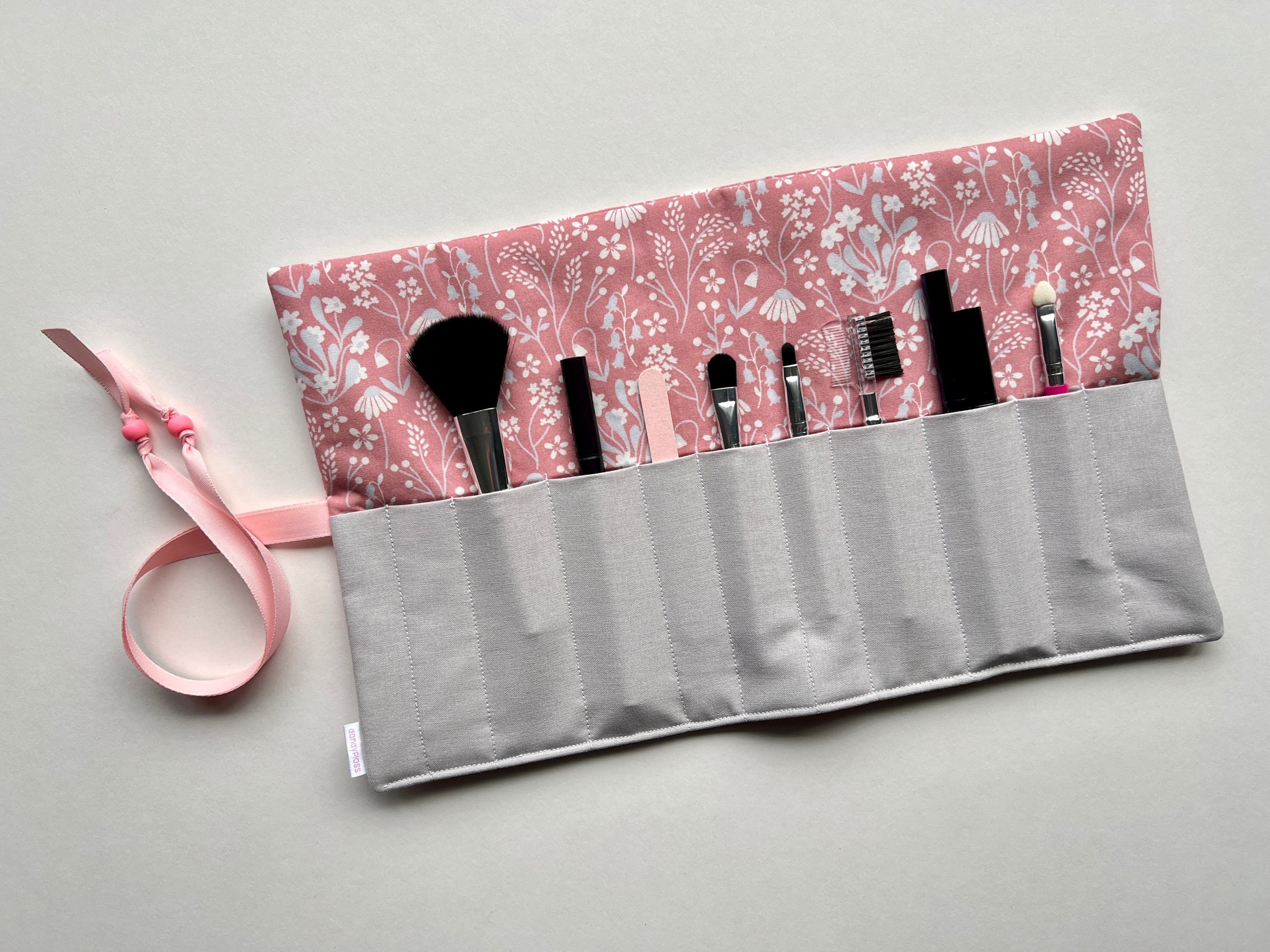 Makeup Brush Bag Womens Travel Gift Beauty Brushes - Etsy UK