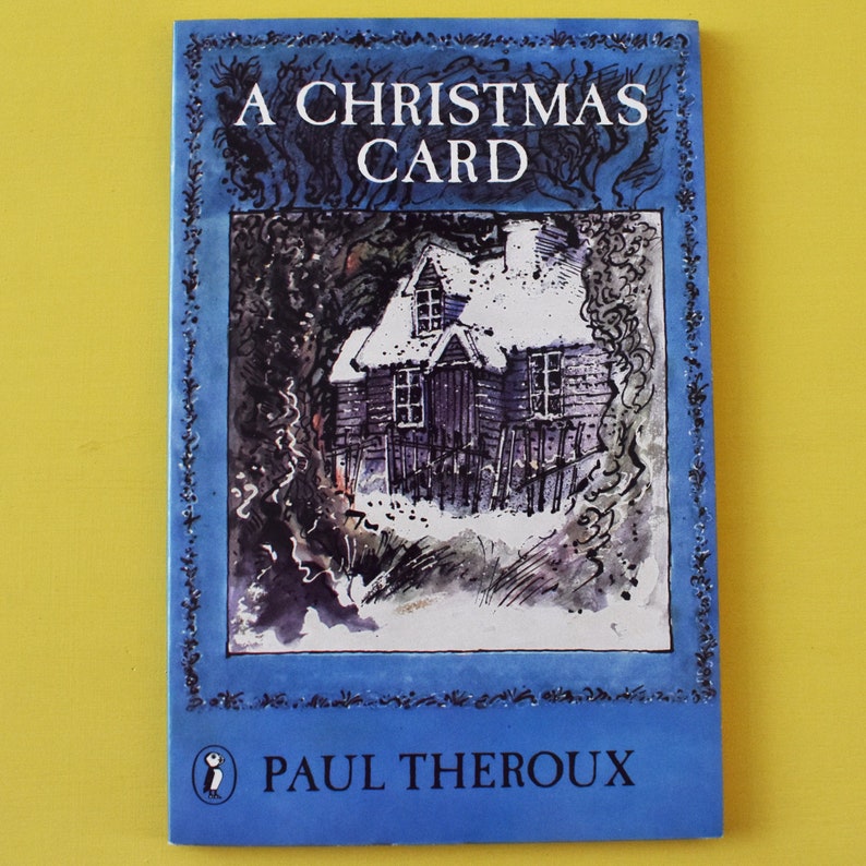 A Vintage Christmas Book Titled The Christmas Card By Paul image 1