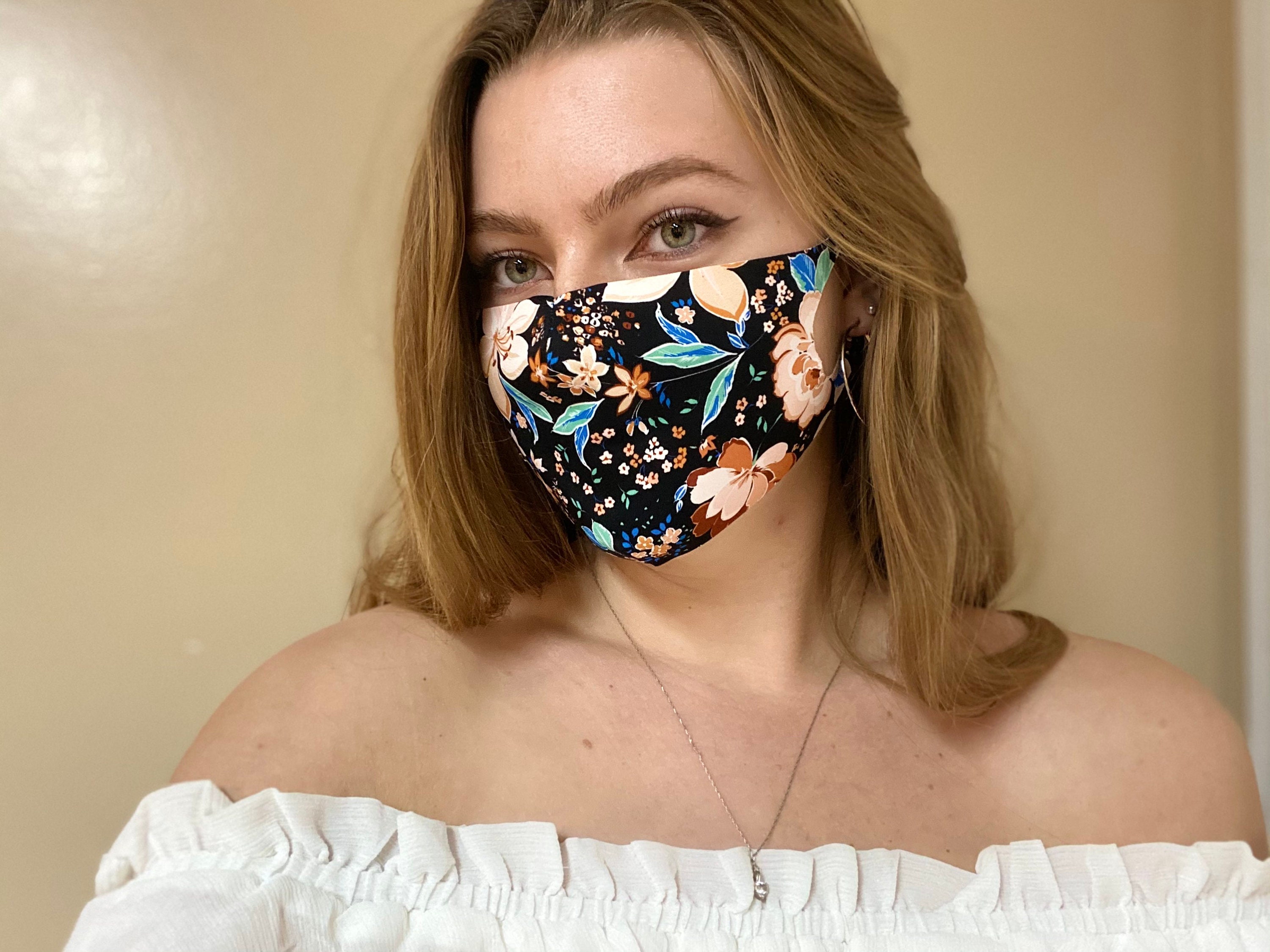 Ladies Face Mask thin breathable comfortable single layer Etsy