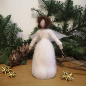 Felt angel, needle felted angel, guardian angel