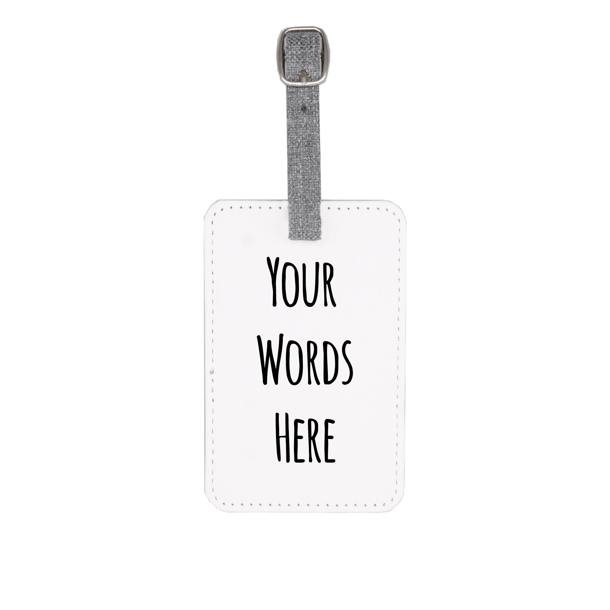 Personalized Luggage Tag Gift for Travel Bag Customized Bag Etsy