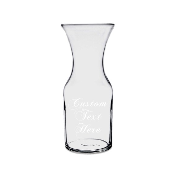 Custom Engraved Wine Decanter Personalized With Your Custom Etsy
