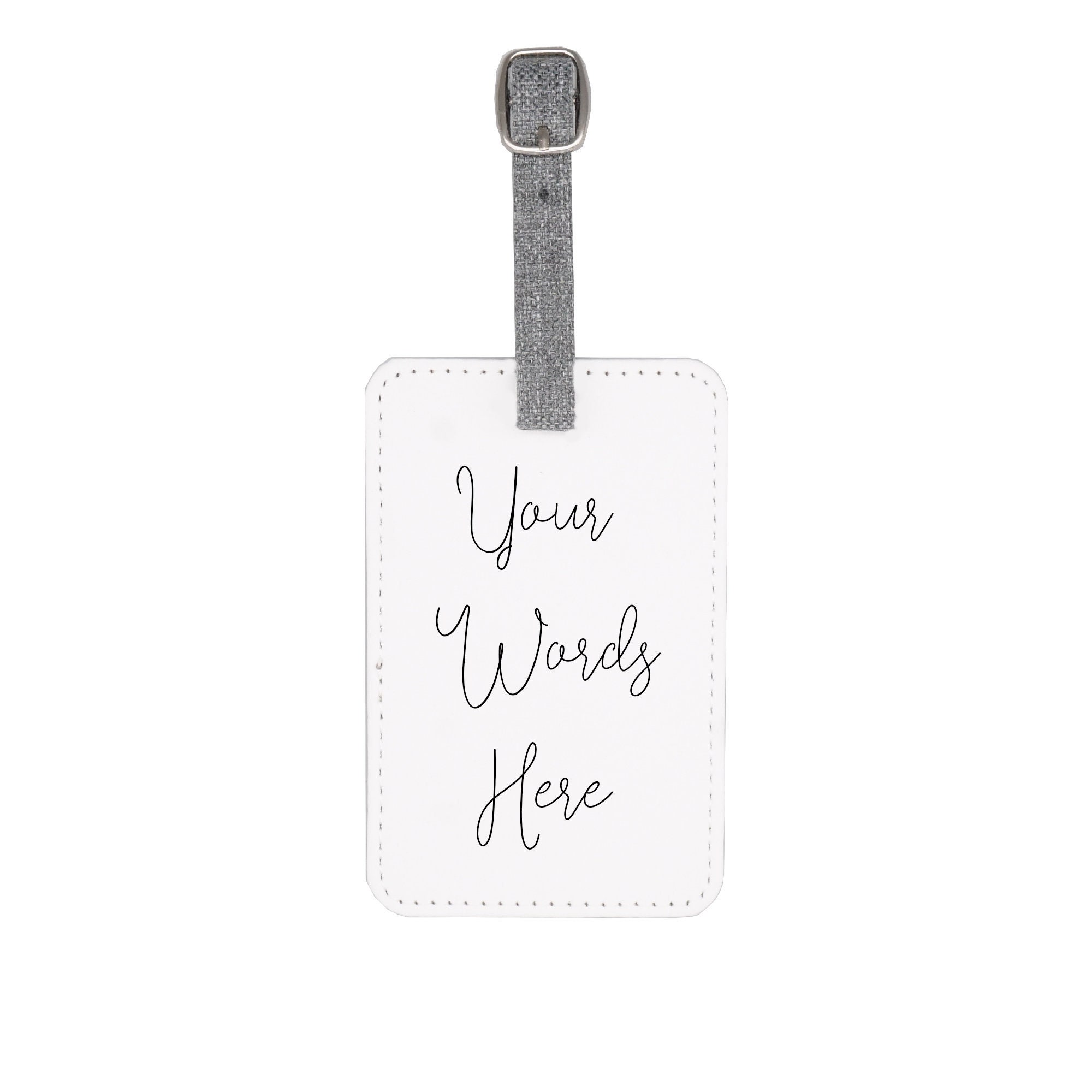 Personalized Luggage Tag Gift for Travel Bag Customized Bag Etsy