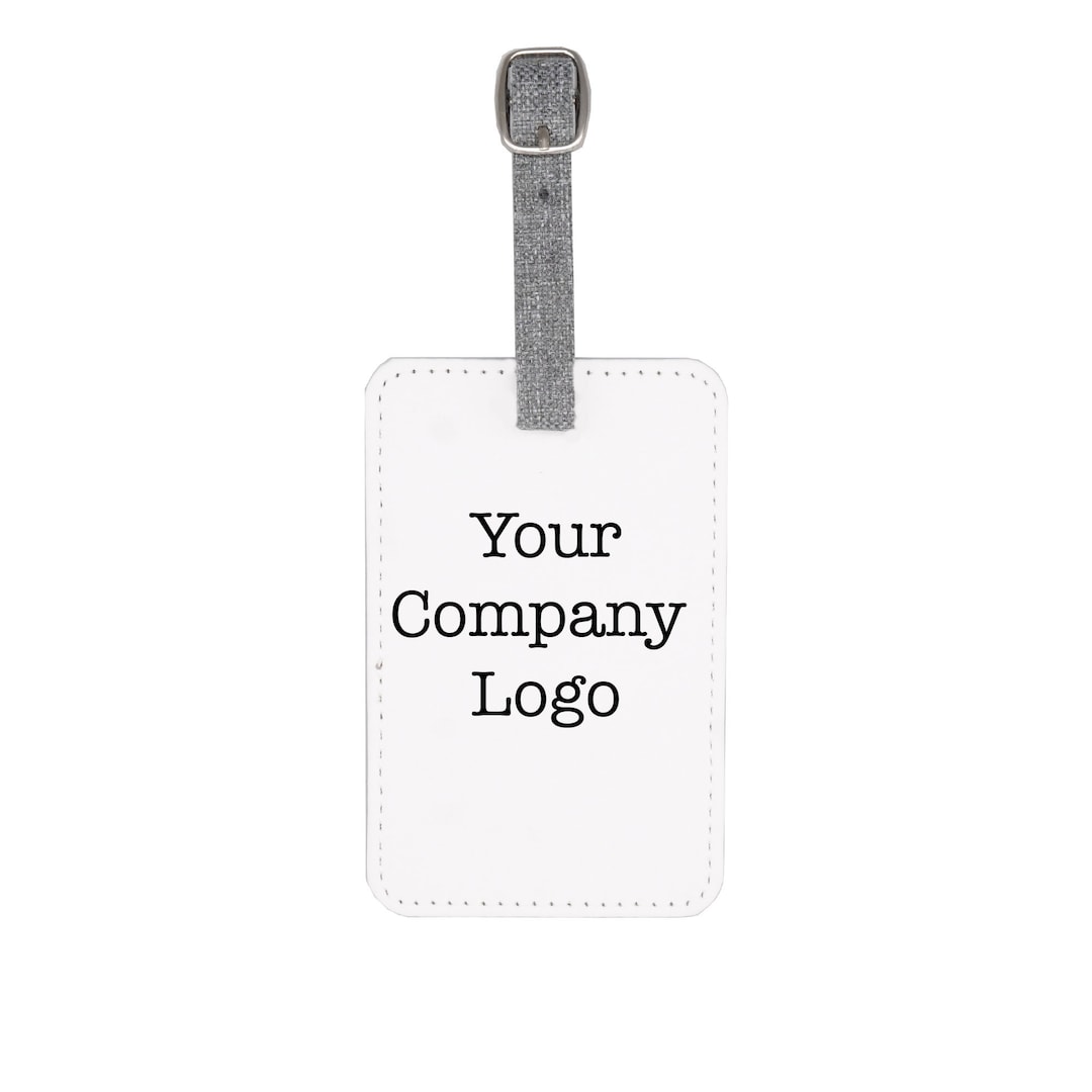 Personalized Luggage Tag Gift for Travel Bag With Company Logo