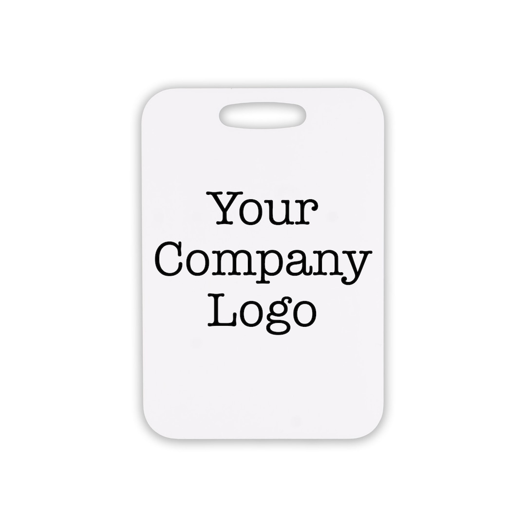 Personalized Luggage Tag Gift for Travel Business Bag Customized Aluminum Bag Tag With Company