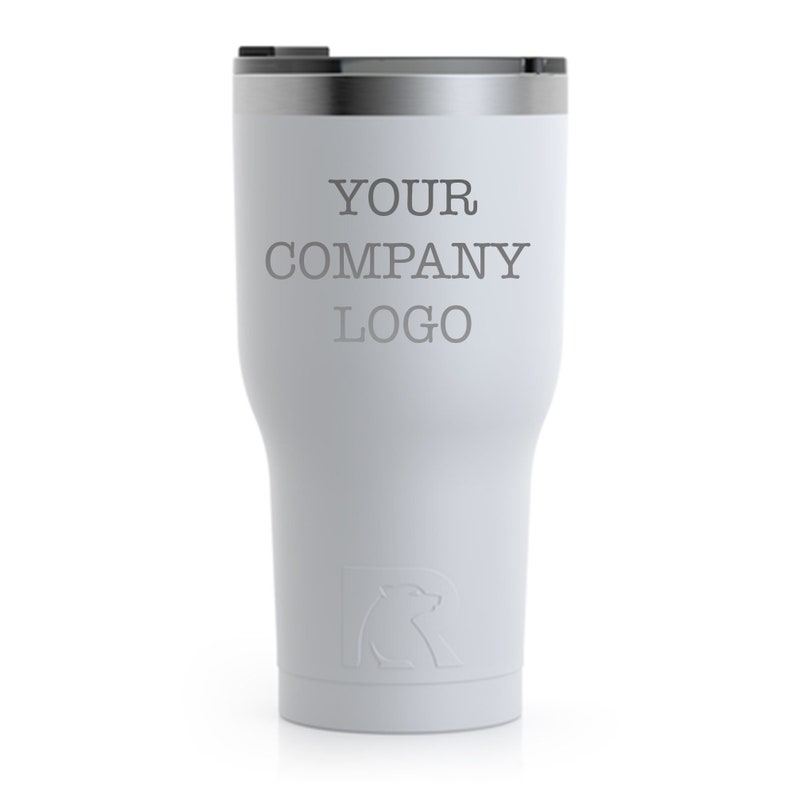 Customized Company Logo on 30 oz insulated Tumbler Etsy