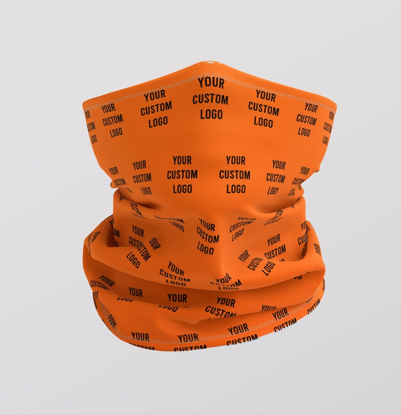 Custom Personalized Neck Gaiter Buff Face Mask for Etsy