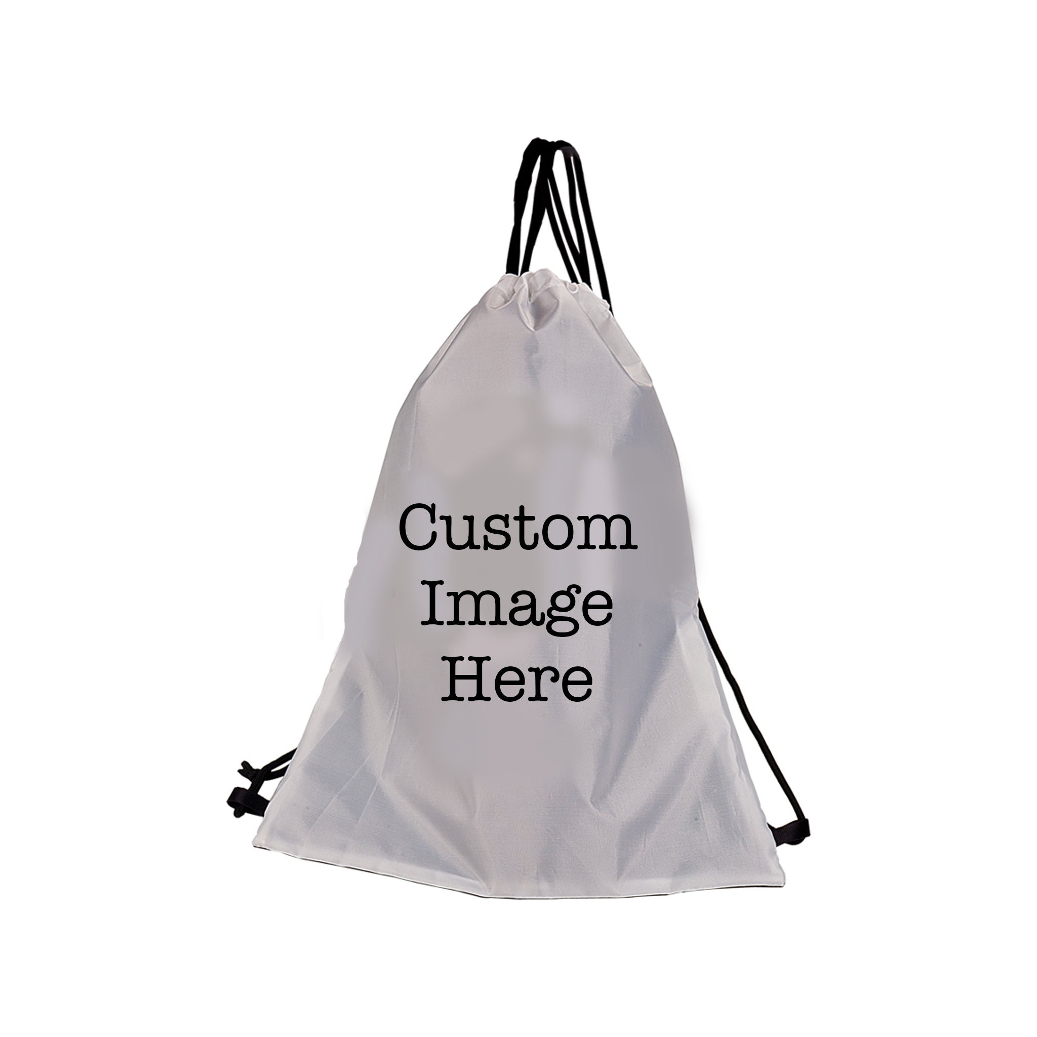 Polyester Custom Waterproof Drawstring Backpacks with Logo