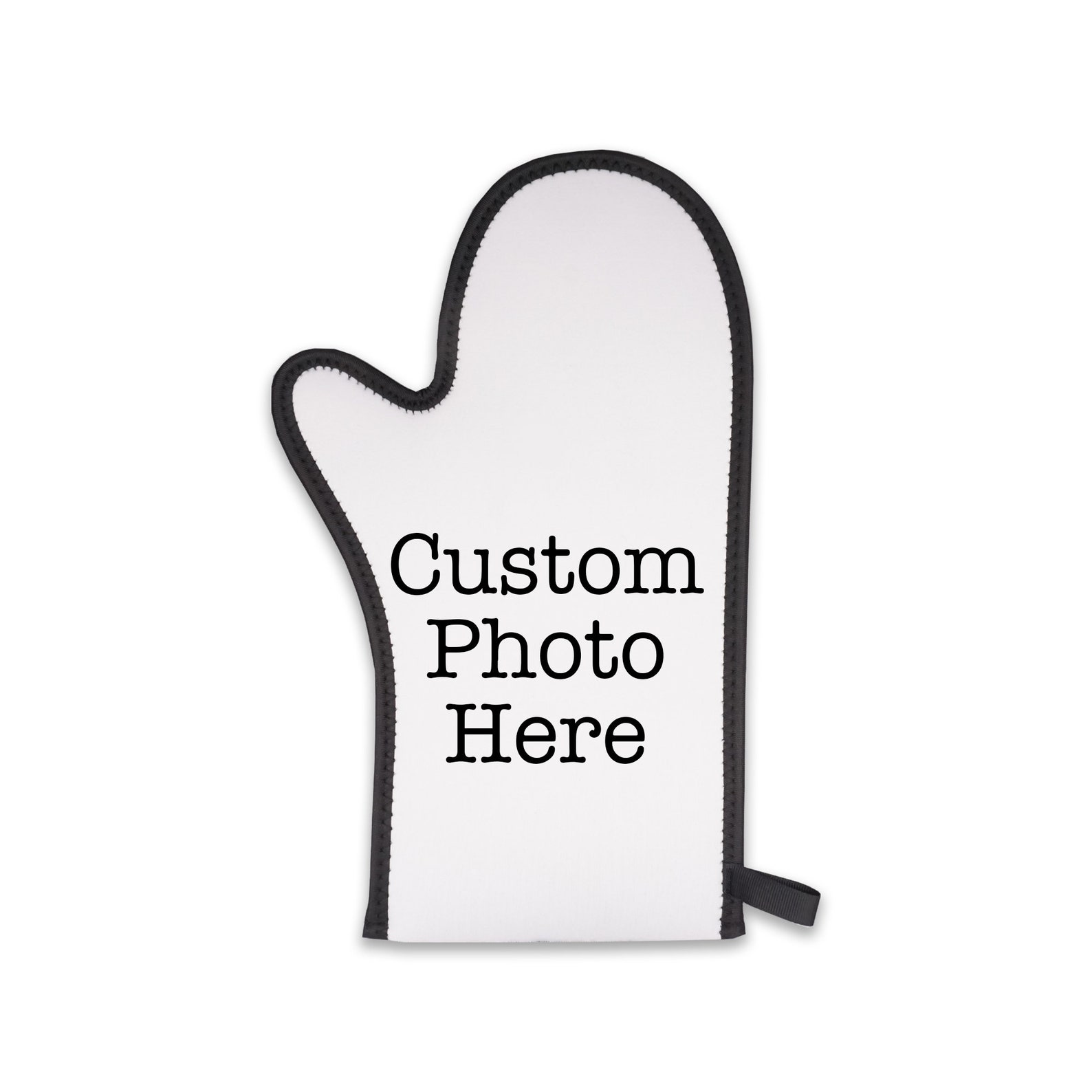 Kitchen Oven Mitt Pot Holder With Your Image Customized Hot Etsy