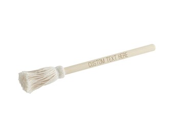 Custom Engraved BBQ Mop Brush Personalized With Your Custom Text