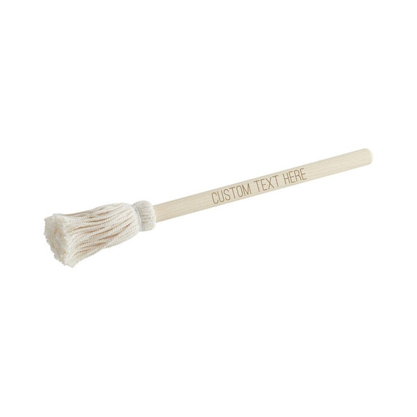 Custom Engraved BBQ Mop Brush Personalized With Your Custom Text