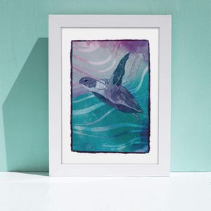 Stampa artistica - Tartaruga marina