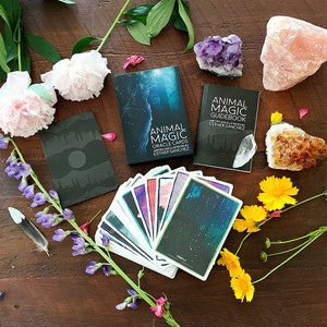 Cartes Oracle Animal Magic : un jeu de 44 cartes et un guide