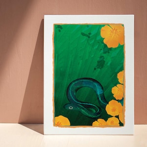 Lámina artística - Serpiente