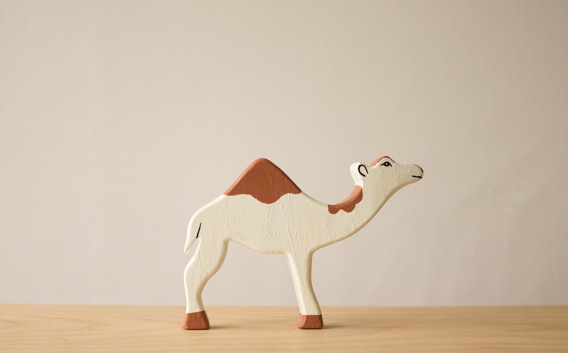 Wooden toy Camel Toy for toddler Organic wooden toy Etsy